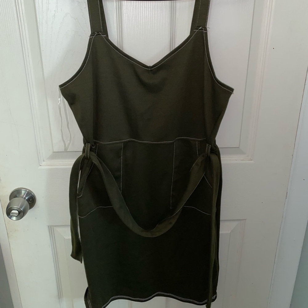 Olive Green Dress